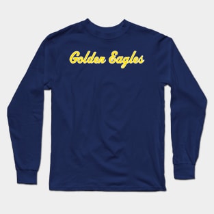 Marquette Golden Eagle Retro Script Long Sleeve T-Shirt